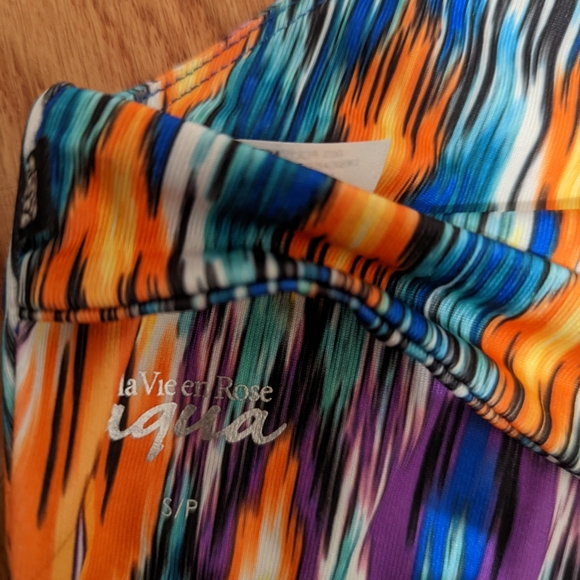 🏵️💚 Le Vie en Rose Aqua Sports Bra - Picture 3 of 3